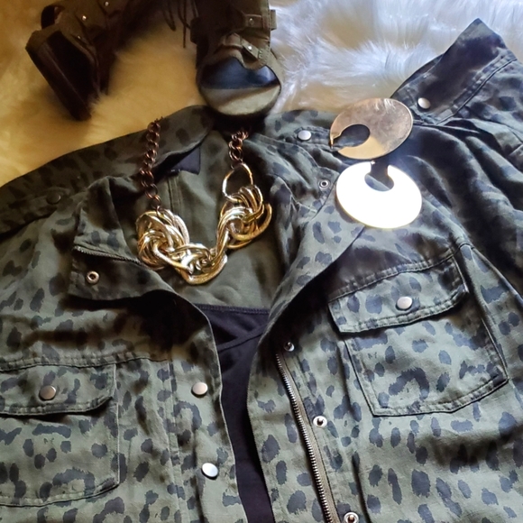 Rails Jackets & Blazers - Cheetah 🐆 Utility Jacket